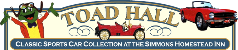 Toad Hall Classic Sports Car Museum at the Simmons Homestead Inn